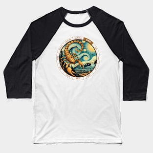 ZODIAC Scorpio - Astrological SCORPIO - SCORPIO - ZODIAC sign - Van Gogh style - 1 Baseball T-Shirt